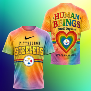 Pittsburgh Steelers Nfl Pride Human Being Color May Vary 3D T-Shirt
