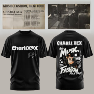 Music Fashion Film Tour 2026 Premium Concert T-Shirt Collection