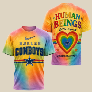 Dallas Cowboys Nfl Pride Human Being Color May Vary 3D T-Shirt