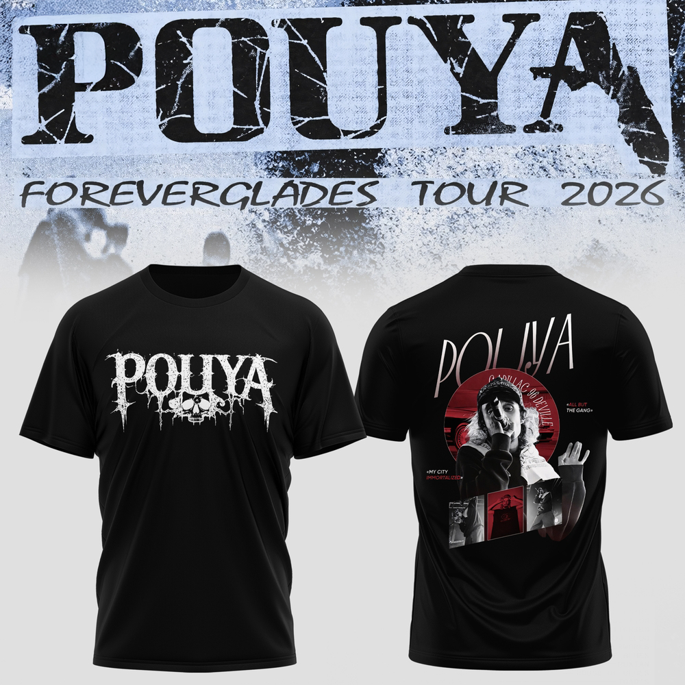 Pouya Foreverglades Tour 2026 Collector T-Shirt For Fans