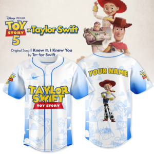 Taylor Swift X Jessie Toy Story 5 Custom Name Jersey Collection