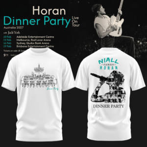 Niall Horan Dinner Party Live Australia Premium T-Shirt Collection