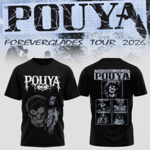 Pouya Foreverglades Tour 2026 Vintage Concert T-Shirt Collection