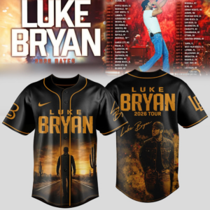 Luke Bryan Country Night Tour 2026 Baseball Jersey Fan Collection