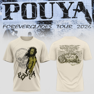 Pouya Foreverglades Tour 2026 Retro Concert T-Shirt Edition