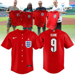 Harry Kane England National Football Team Baseball Jersey Edition
