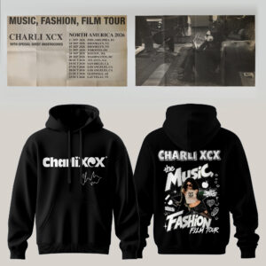 Music Fashion Film Tour 2026 Official Tour Hoodie Edition
