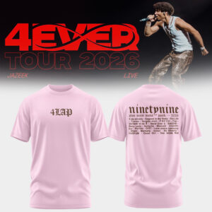 Jazeek 4Ever Tour 2026 Collector Merchandise T-Shirt