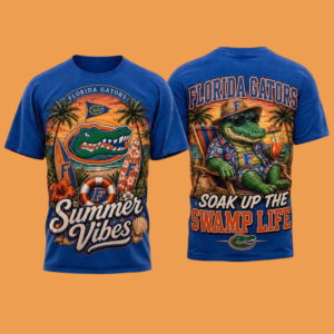 Florida Gators 2026 Ncaa Summer Vibes Limited Edition 3D T-Shirt