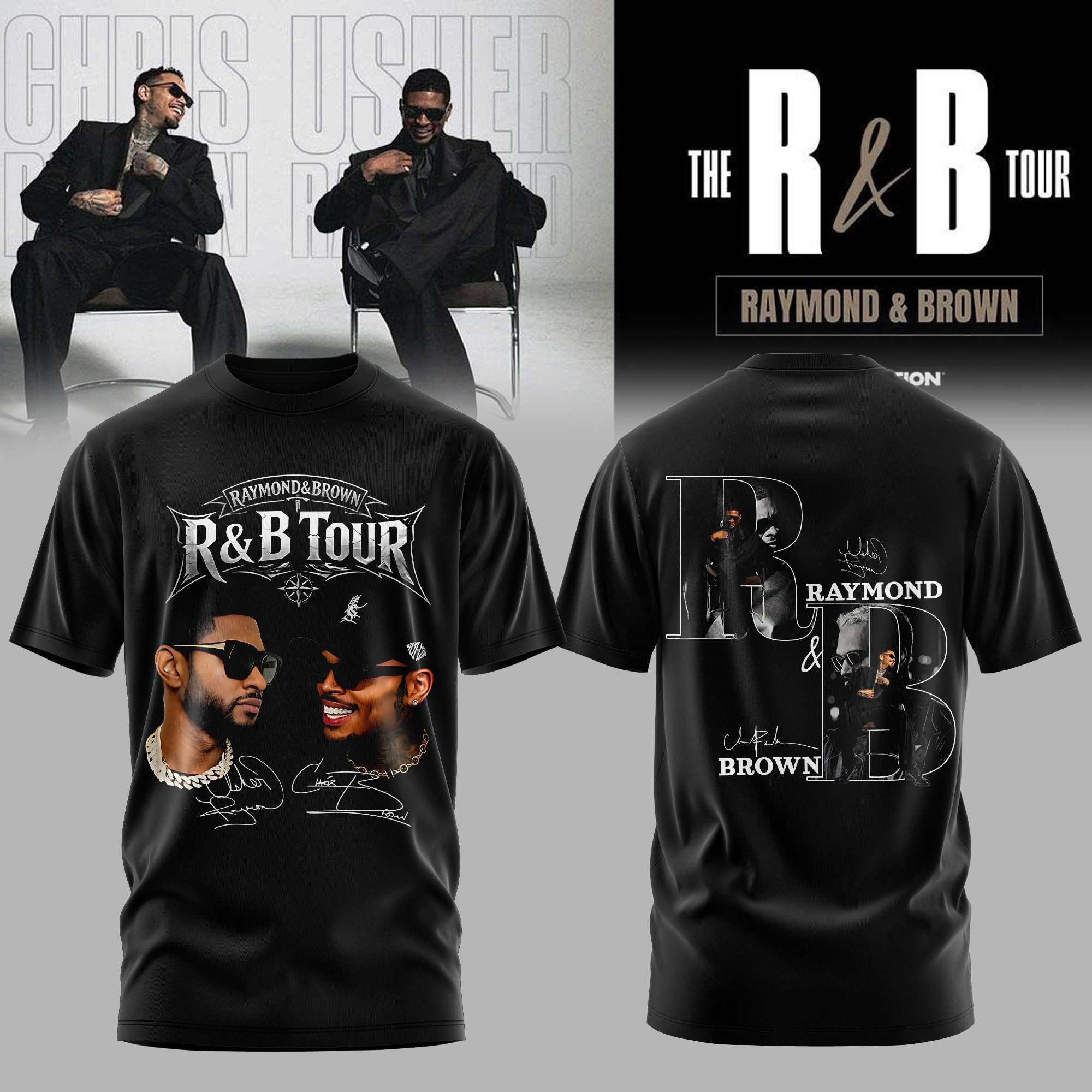 The R And B Tour 2026 Official Tour T-Shirt Gift For Supporters