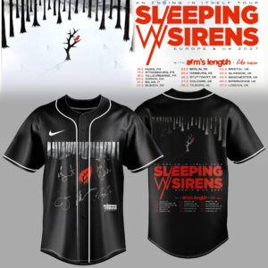 Sleeping With Sirens An Ending In Itself Tour 2027 Premium Baseball Jersey Collection