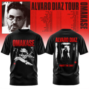 Alvaro Diaz Omakase 2026 Tour Merch Official Fan T-Shirt