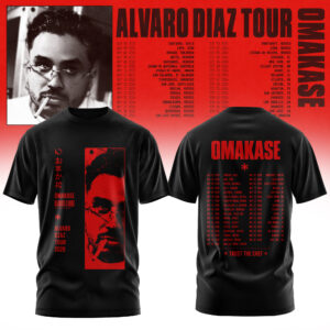 Alvaro Diaz Omakase 2026 Tour Merch Premium Concert T-Shirt