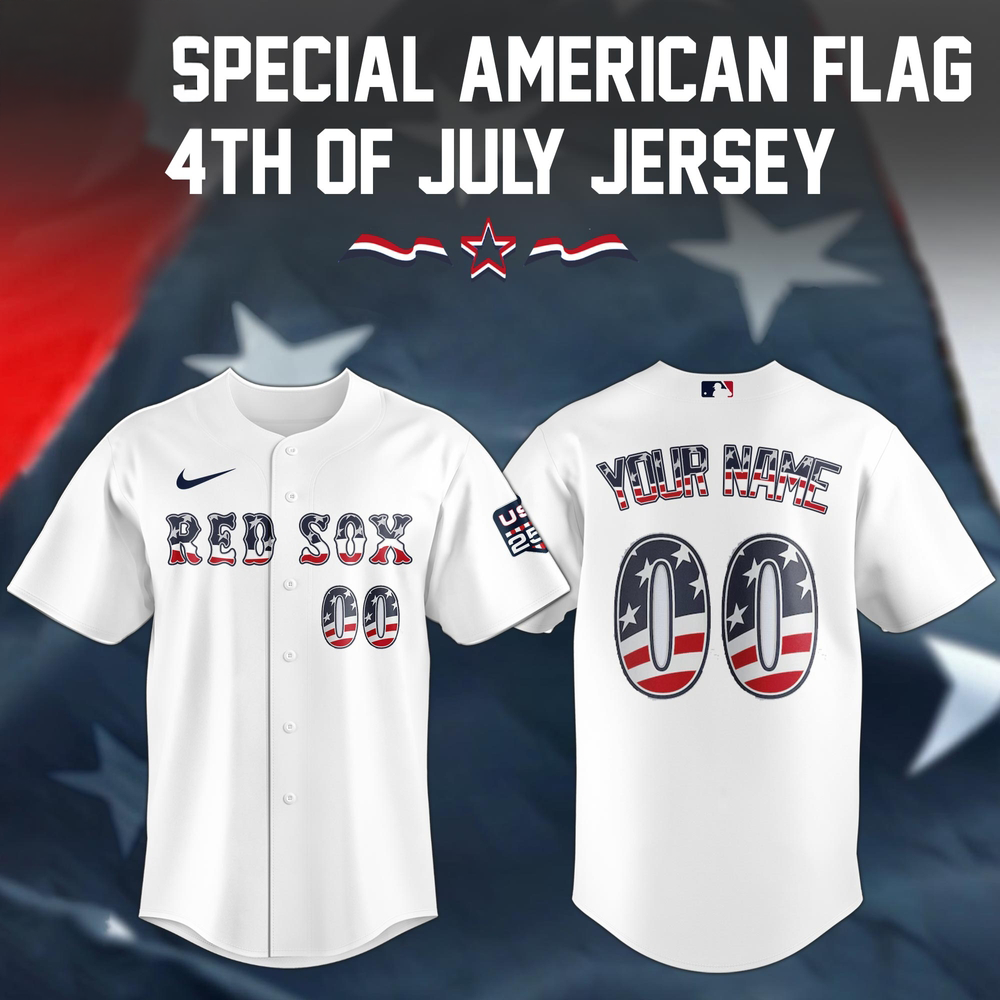 Boston Red Sox America 250 Jersey Fan Collection