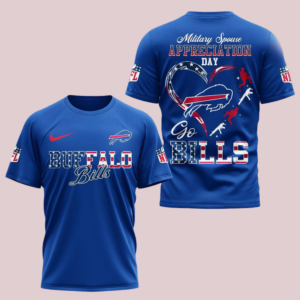 Buffalo Bills 2026 Nfl Military Spouse Appreciation Day 3D Shirt