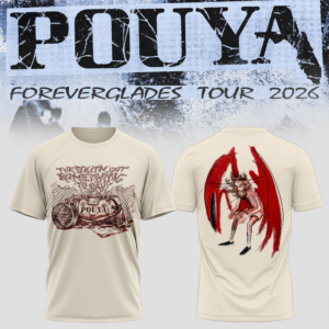 Pouya Foreverglades Tour 2026 Vintage T-Shirt Fan Collection
