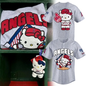 Los Angeles Angels Hello Kitty 2026 Baseball Jersey Collection