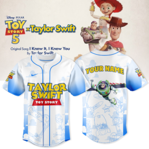 Taylor Swift X Buzz Lightyear Toy Story 5 Premium Fan Jersey Edition