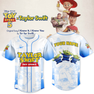 Taylor Swift X Aliens Toy Story 5 Custom Name Baseball Jersey Collection