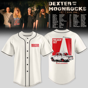 Dexter And The Moonrock 12 Step Tour 2026 Jersey Fan Collection