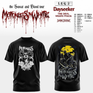 Sweat And Blood Tour 2026 Official Tour T-Shirt Edition