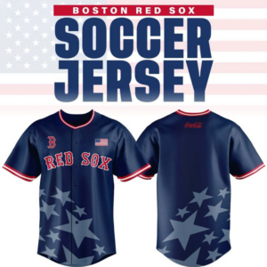 Boston Red Sox Usa Soccer Baseball Jersey Fan Edition