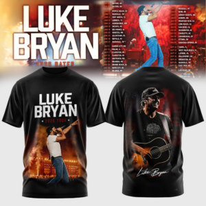 Luke Bryan Country Night Tour 2026 Special 3D Shirt Edition