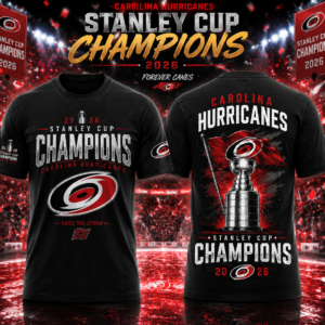 Carolina Hurricanes Merch 2026 Stanley Cup Champions T Shirt Gift For Hockey Lovers