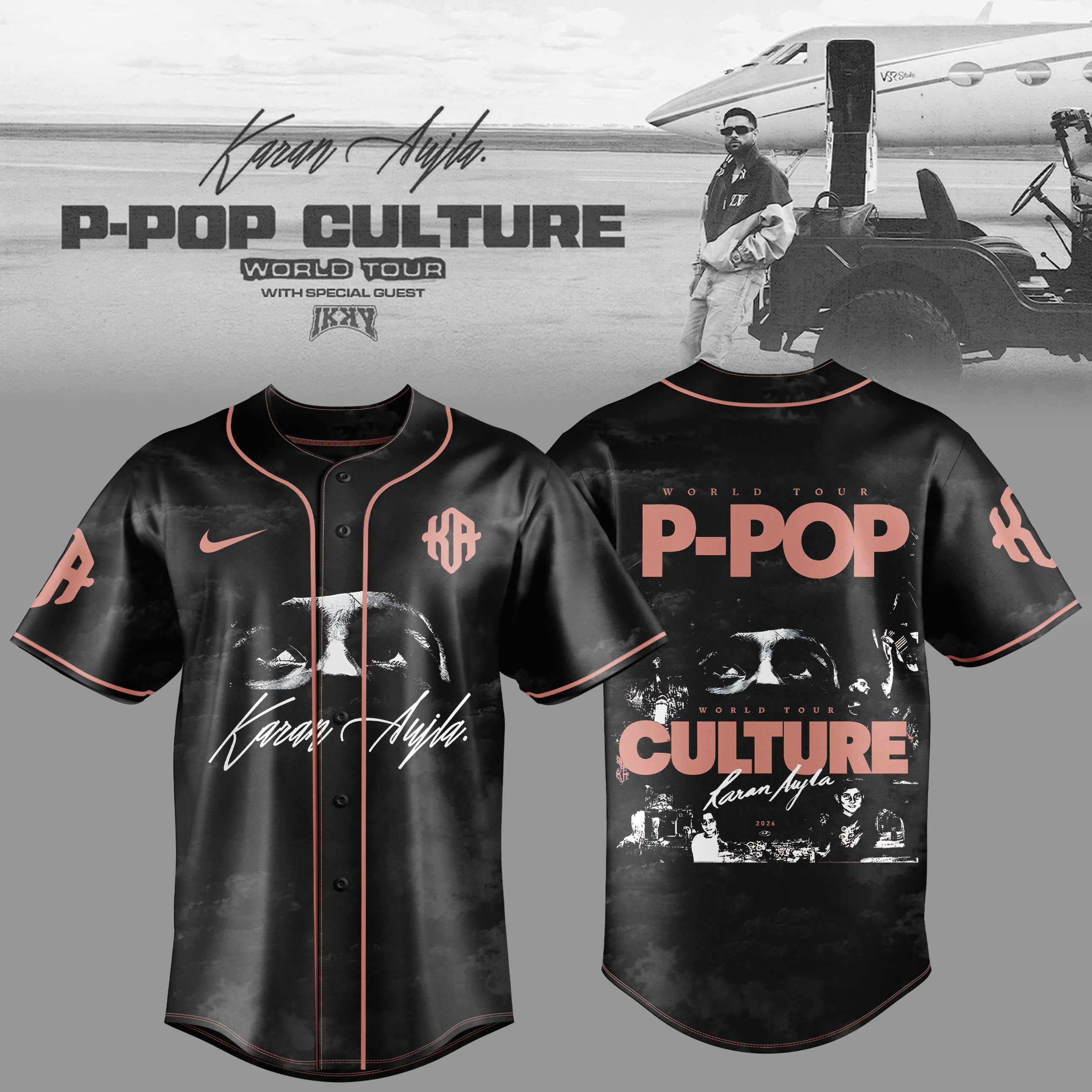 Ppop Culture Tour Jersey Premium Fan Merchandise Collection