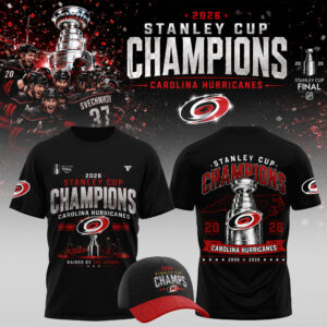 Carolina Hurricanes Merch 2026 Trophy Winner T-Shirt Gift For Hockey Lovers