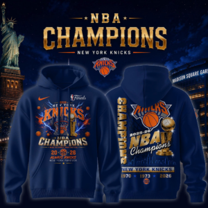 New York Knicks Merch 2026 Trophy Winner Hoodie Basketball Lover Gift