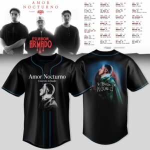 Eslabon Armado Merch 2026 Amor Nocturno Tour Jersey Gift For Music Fans