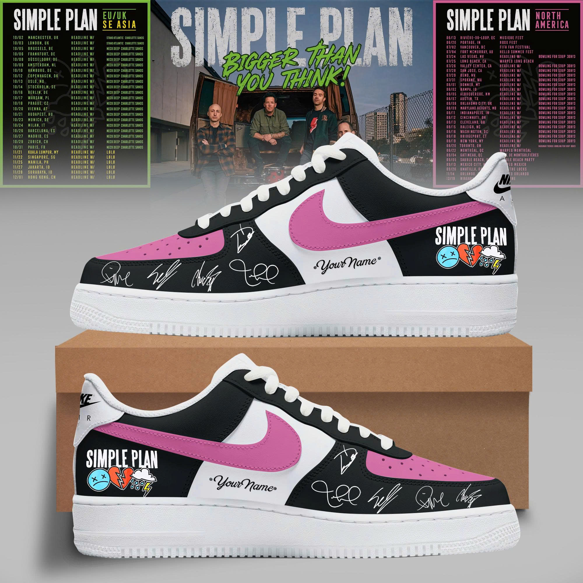 Bigger Than You Think Merch 2026 Tour Sneaker Gift For Fans