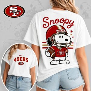San Francisco 49Ers X Snoopy Football Game Day Unisex T-Shirt