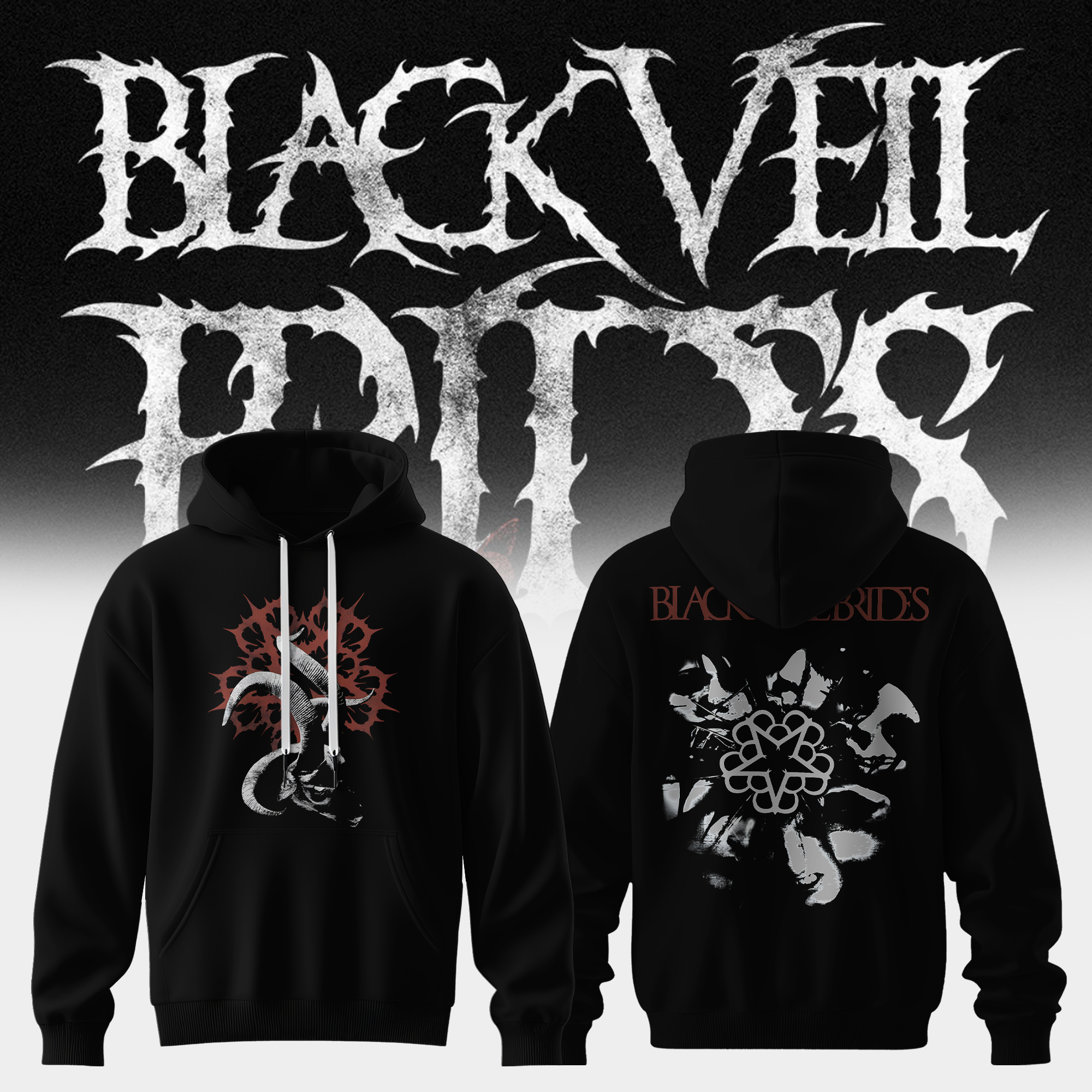 Vindica Tour Devil Horns Hoodie Music Fan Collection