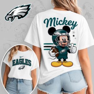 Philadelphia Eagles X Mickey Mouse Football Game Day Unisex T-Shirt