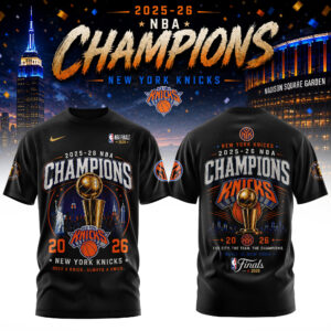 New York Knicks Merch 2026 Championship Celebration T-Shirt Fan Gift