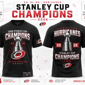 Carolina Hurricanes Merch 2026 Champions Legacy T-Shirt Hockey Lover Gift
