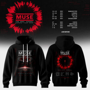 Muse Merch 2026 The Wow Signal Europa Tour Hoodie Gift For Fans