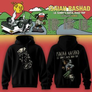 Isaiah Rashad Lil Sunnys Awful Road Trip Hoodie Music Merchandise