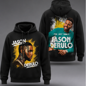 Jason Derulo The Last Dance World Tour Black Hoodie