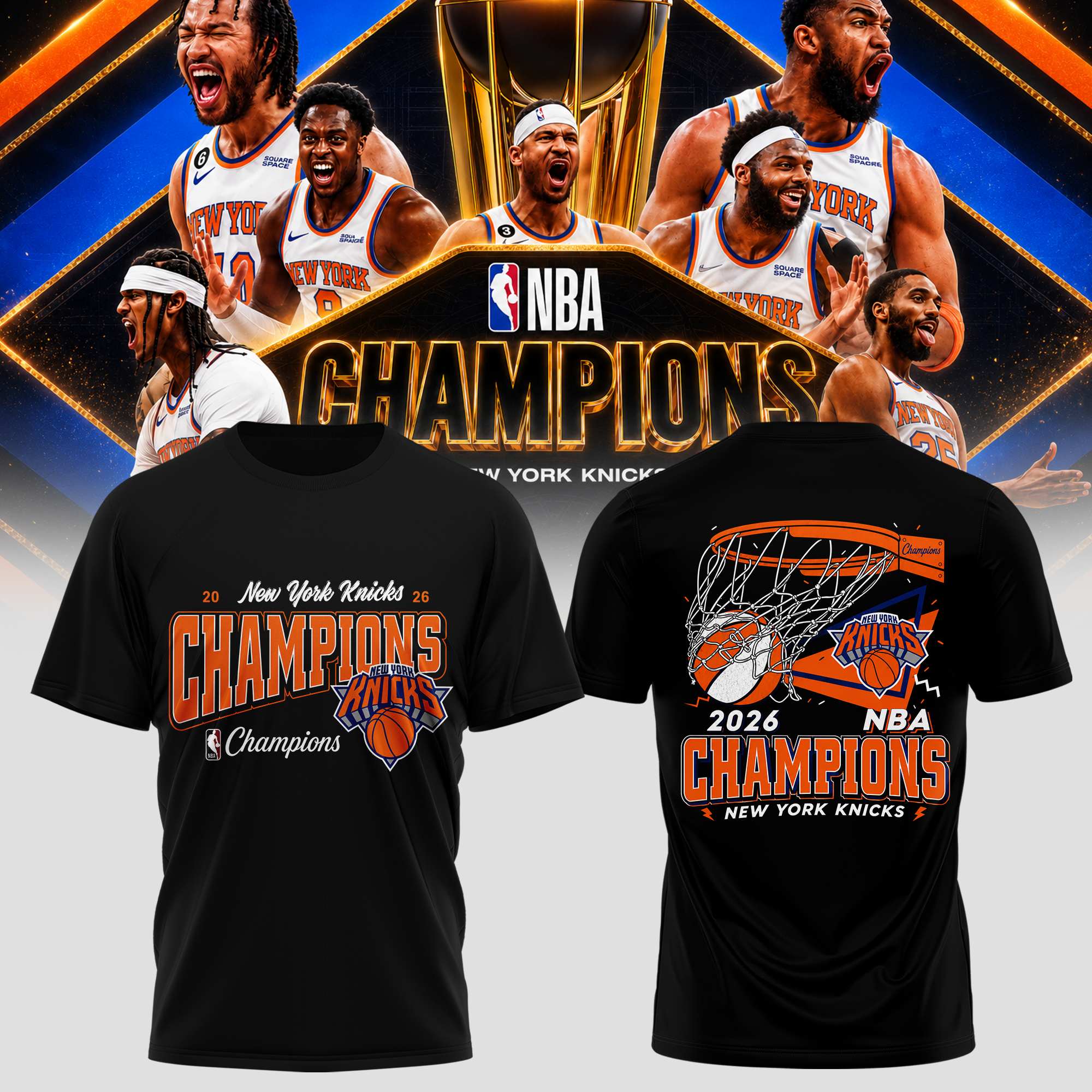 New York Knicks Merch 2026 Championship Legacy Edition T-Shirt Basketball Fan Gift