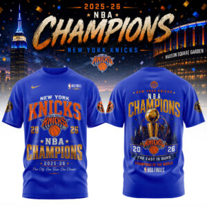 New York Knicks Merch 2026 Nba Champions T-Shirt Basketball Fan Gift