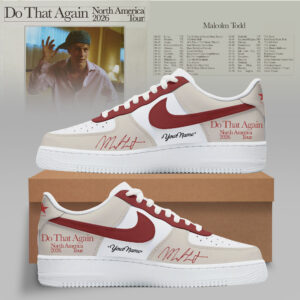 Malcolm Todd Do That Again Tour Sneaker Fan Collection
