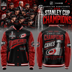 Carolina Hurricanes Merch 2026 Championship Edition Baseball Jacket Gift For Fans