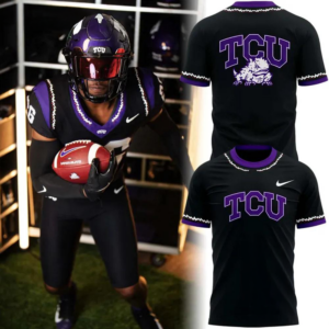 Tcu Horned Frogs Football 2026 New Uniform T-Shirt