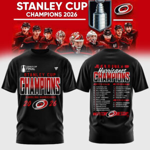Carolina Hurricanes Merch 2026 Trophy Winner T-Shirt Best Fan Gift