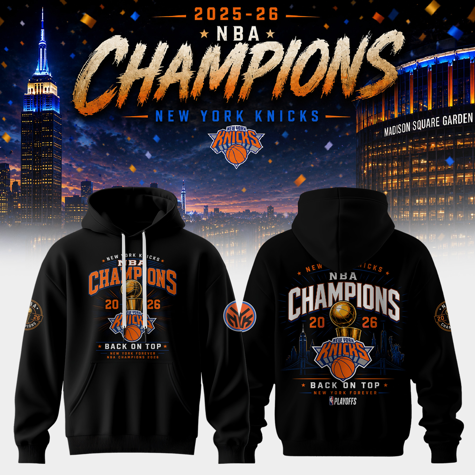 Nba Champions Merch 2026 Champions Season Hoodie Fan Gift