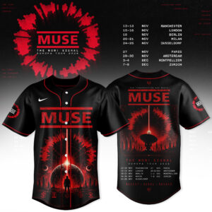 Muse Merch 2026 The Wow Signal Europa Tour Jersey Music Lover Gift