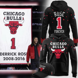 Chicago Bulls Collaborate With Legend Derrick Rose Hoodie